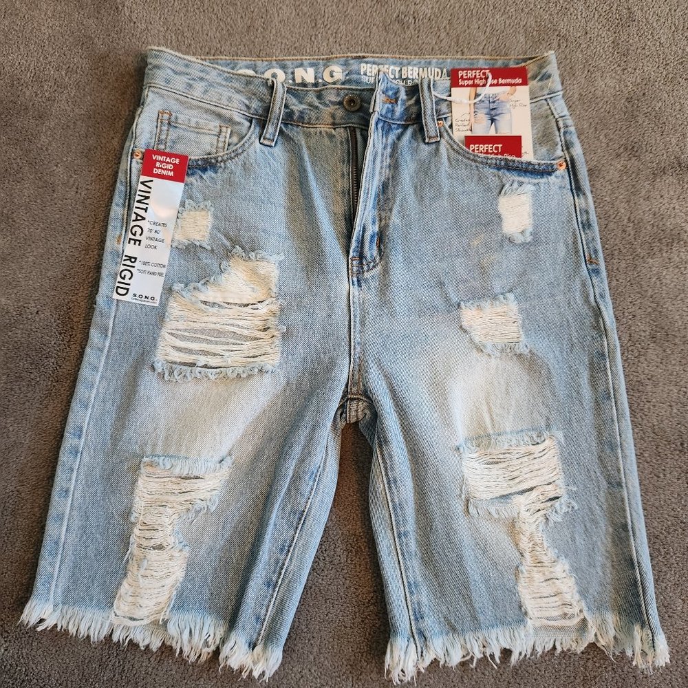 Jean Shorts - Picture 1 of 2